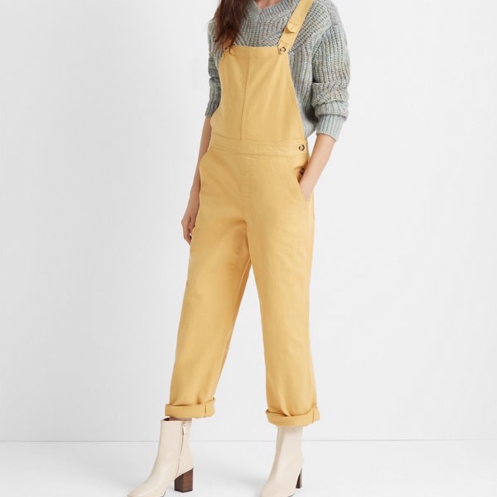 Club Monaco Yellow Jumpsuit
